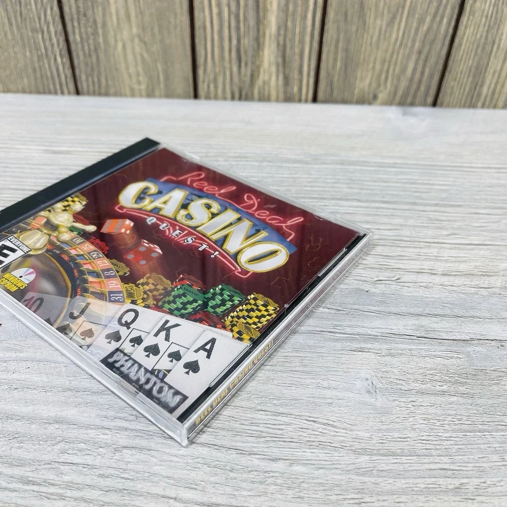 Reel Deal Casino Quest (PC CD ROM, 2002) Complete!  Tested Works - Picture 10 of 12